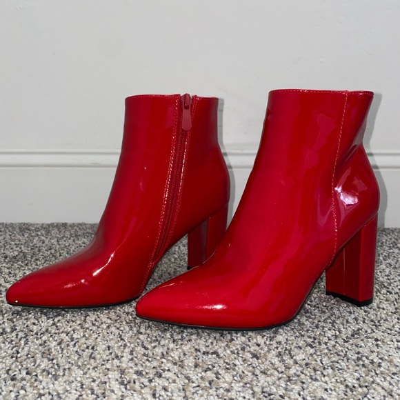 Dream Pairs Shoes - Dream Pairs Red Heeled Boots